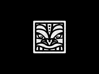 Tiki badges branding hawaii identity illustration logo mask packaging print stamp tiki tribal typography