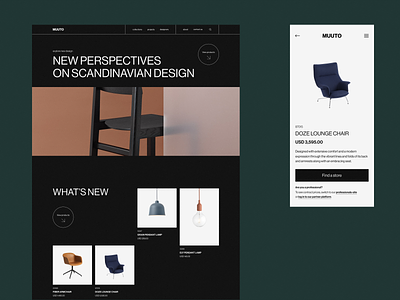 Mutto I Furniture Project I Ecommerce Design catalog design ecommerce furniture furniture ecommerce home marketplace online shop online store product product page scandinavia shop shopping store ui ux website