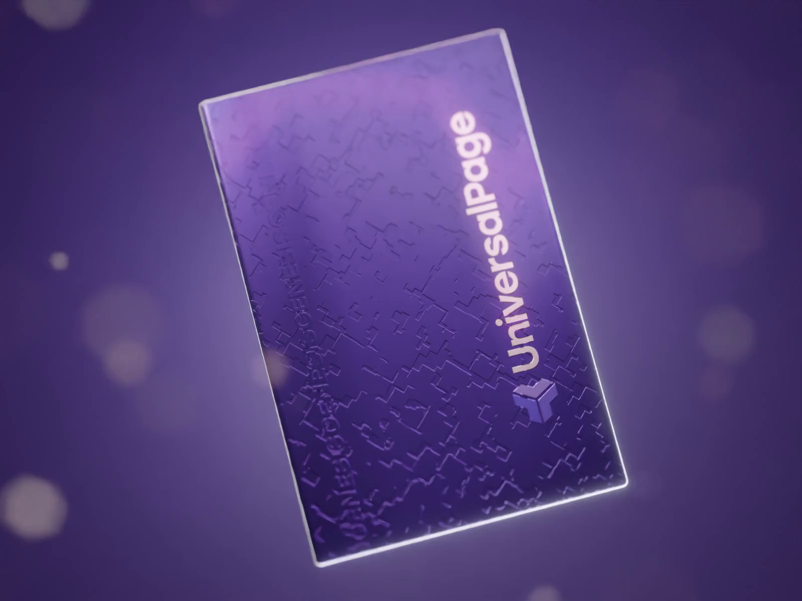 Example of 3D card animation