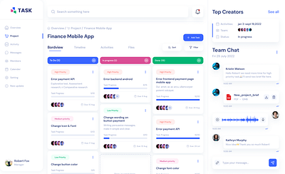 Task management app UI design app ui design dribbble graphic design task management task management app task management app design task management software designs ui design uiuxdesign