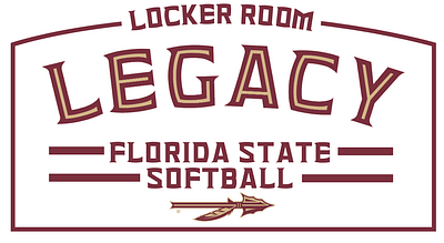 Florida State Softball Donor Program Logo & Masthead athlete athlete brand branding design florida state fsu graphic design illustration logo softball typography vector