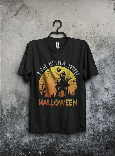 I AM IN LOVE WITH HALLOWEEN T-SHIRT DESIGN amazone t shirts clothing creative t shirt design custom t shirt design design fashion fashion design graphic design halloween halloween creative design halloween design halloween t shirt halloween t shirt design t shirt design trendy t shirt design tshirtdesign typography t shirt design