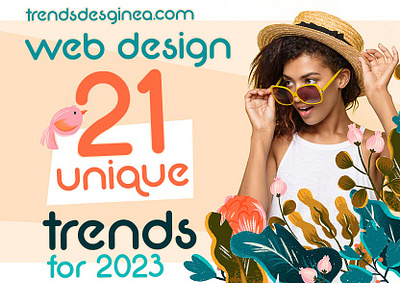 21 unique web design trends for 2023-24 3d animation branding graphic design logo motion graphics ui