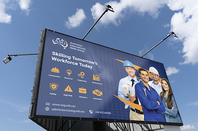 Billboard Design 3d animation billboard billboard design brading branding graphic design logo motion graphics outdoor branding ui