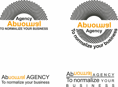 Abnormal Logo branding design graphic design logo vector