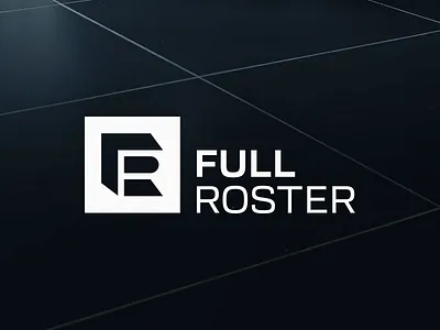 Full Roster Logo (WIP) branding f logo logo design monogram r