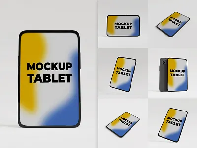 3D Realistic Tab Mockup application mockup brand mockup branding business mockup graphic design hand tablet holding ipad instagram mockup ipad iphone interface mobile application mobile interface mobile mockup mockup tab mockup tablet tablet mockup template ui
