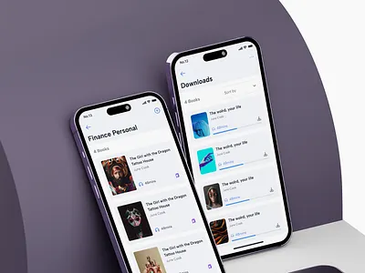 Download book app book download ios kit mobile news reading template tramkam ui voice