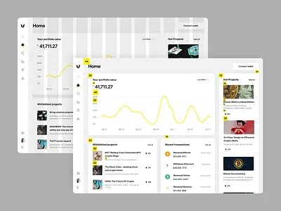 Vent application bazen agency bitcoin blockchain crowdfunding crowdfunding platform crypto crypto app crypto wallet defi design system eth finance financial management fintech grid uiux vent website design