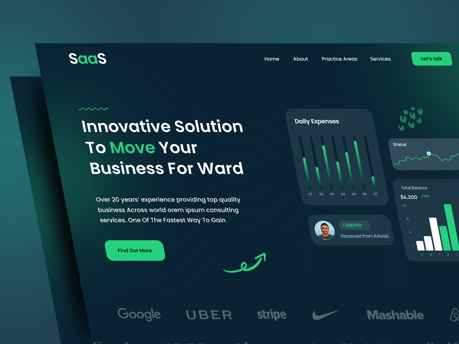 Example of Landing Page Design