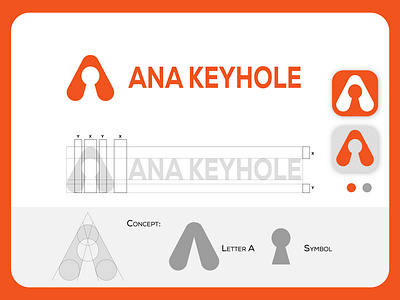Keyhole Logo a b c d e f g h i j k l m n abstract logo brand identity branding brandmark creative logo custom logo design design graphic design identity designer keyhole letter a letter a logo lock logo logo logo mark mark minimal o p q r s t u v w x y z symbol