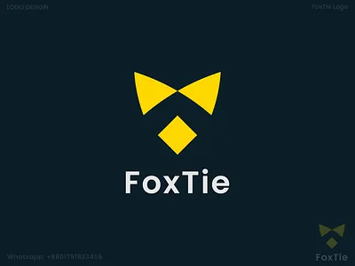 FoxTie Logo Design, Fox Logo, Tie Logo animals logo brand design branding design fox fox guard logo fox head logo fox logo fox logo design fox protect fox shield logo foxtie logo graphic design logo logo design minimal minimalist logo shield logo tie logo wolf logo