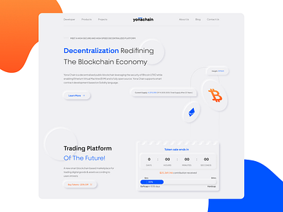 Neumorphism Crypto & Blockchain Website UI, Yonachain 3d blockchain blockchain website crypto crypto art crypto website light neomorphism neumorphic neumorphism nft nft website nftart ui ui design uidesign uiux web design web ui website ui