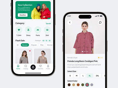 E-commerce Mobile App app design app ui ecommerce ecommerce app fashion fashion store app interface mobile app mobile app design mobile design mobile interface mobile store online shop shop store ui ui kit ui ux ui8 ux