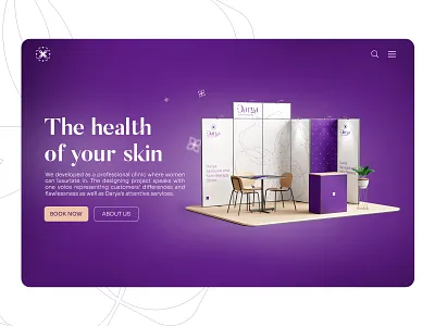 Darya Skin Therapy Brand Identity Design beauty brand identity brandidentity branding cosmetic dashboard graphic design hero hero page logo skin therapy skincare ui visual design