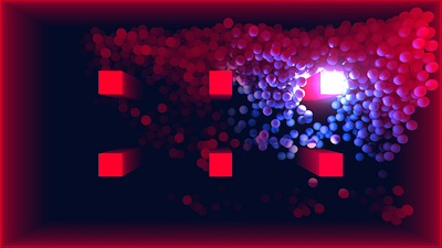 Live Visuals - 2022.003 - Turbulent Gravity artdirection balls colorful depth form gravity light loop motiondesign motiongraphics opticalflares spheres trapcode videocopilot vj vjloop