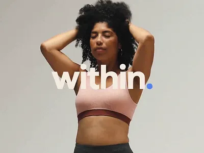 Within - Logo Animation branding design ecommerce logo logo animation motion graphics shop shopify store typography underwear