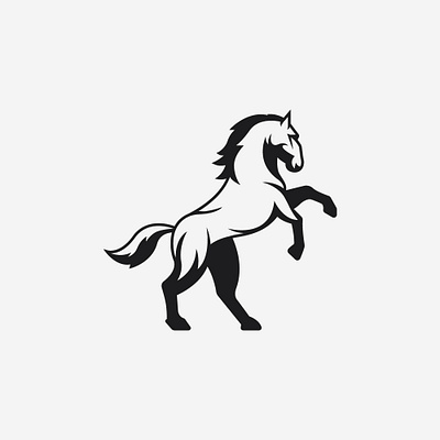 HRS branding design graphic design horse logo vector