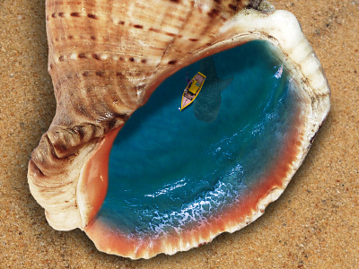 sea collage fantasy
