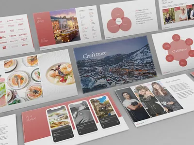 Pitch Deck | Presentation for ChefDance deck design graphic ppt pptx presentation