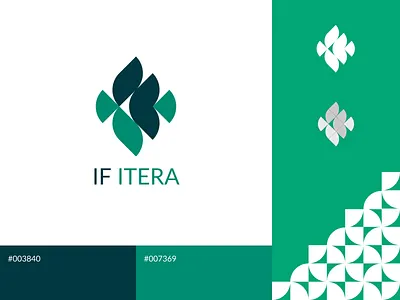 Branding: IF letter Logo design branding logo