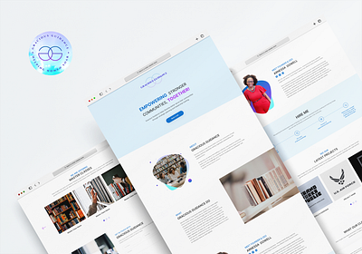 Website Landing Page | UI Design creative design design figma figma design landingpage library lp design ui uidesign uiux ux webdesign website website design webui