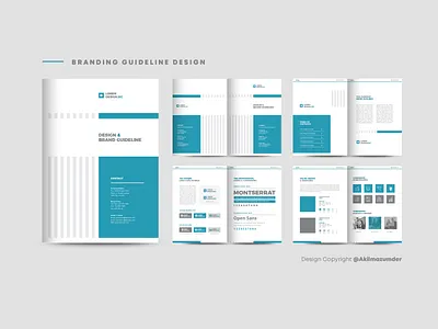 Corporate Branding Guideline Design adobe indesign agenda document booklet branding branding direction branding guide branding theme brochure color sheet corporate corporate design design handout illustration logo print design theme sheet