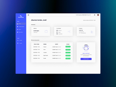 Dasherpay [Dashboard] crypto dashboard desktop figma fintech inspiration ui uiux ux webapp