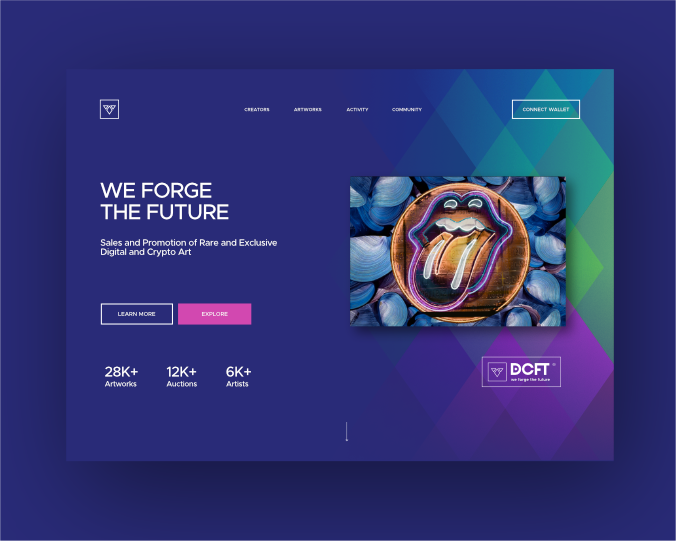 DiamondsCraft brand design branding diamond logo design nft typography design