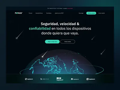 VPN website cyber cybersecurity data data protect data secure landing page secure uidesign uxdesign vpn vpn secure vpn site