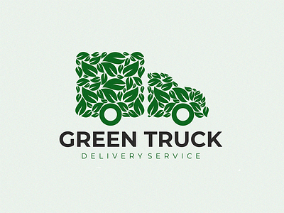 Green Truck car green truck logo