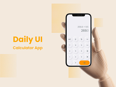 Calculator App! cac calculator daily ui challenge neumorphism ui uiux uxui