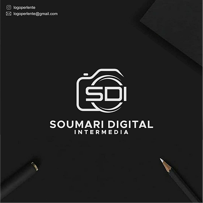 SDI + Camera logo branding design icon illustration lettering logo logo design monogram typography ui