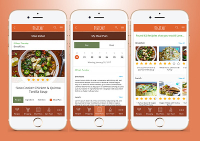 Food ordering mobile app design app branding design graphic design illustration logo typography ui ux vector