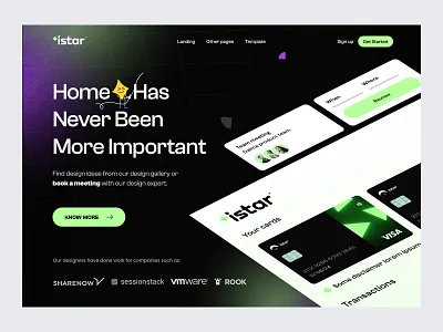 Header Exploration: Web design besnik design header header design hero landing page product design ui design ui resources uihut uiux design uiux design agency web web design web header web3 website design