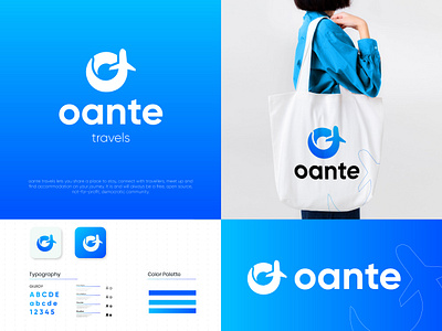 Onate Travels Agency logo Design | International air travel air air travel logo brandidentity branding branding design company logo custom logo design design fiverr design illustration logo logodesign minimalist logo modern logo o o letter o letter logo travel travel agency travel agency logo