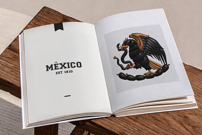 México 3d design emblem flag illustration independence mexican mexico