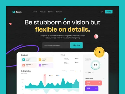 Web Design: Website Header branding clean fintech header header design hero homepage minimal modern saas section ui web design website website design website header