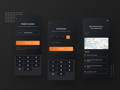 Finance App. Part 2 app mobile mobile service ui ux