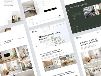 Maison Architecture design designui dubai istanbul logo modern turkey ui uidesign ux uxui web webdesign