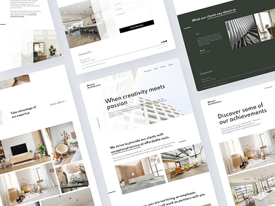 Maison Architecture design designui dubai istanbul logo modern turkey ui uidesign ux uxui web webdesign