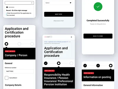 Responsive form wizard checkbox dynamic form wizard input mobile design mobile forms progressive responsive design stepper success ui ux