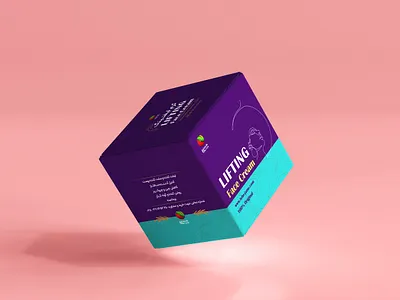 Lifting Cream Packaging Design advertising branding design face face cream graphic design lable lifting crea