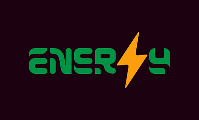 ENERGY GREEN branding design graphic design illustration lettermark logo minimalist typography ui vector