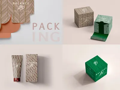Packing pattern for cosmetics brand identity branding design illustration package packing pattern print