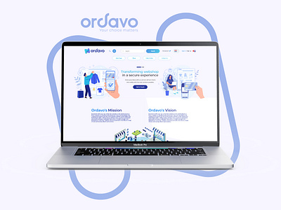 Ordavo - Website UI c2c website ecommerce website ui ui design use friendly website web design website design