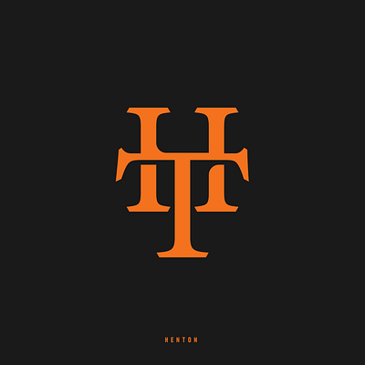 HT monogram branding clothing h h logo ht logo lettermark logo design logotype mark monogram symbol t t logo