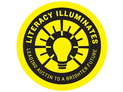 Literacy Illuminates Logo Design branding design graphic design logo non profit reading