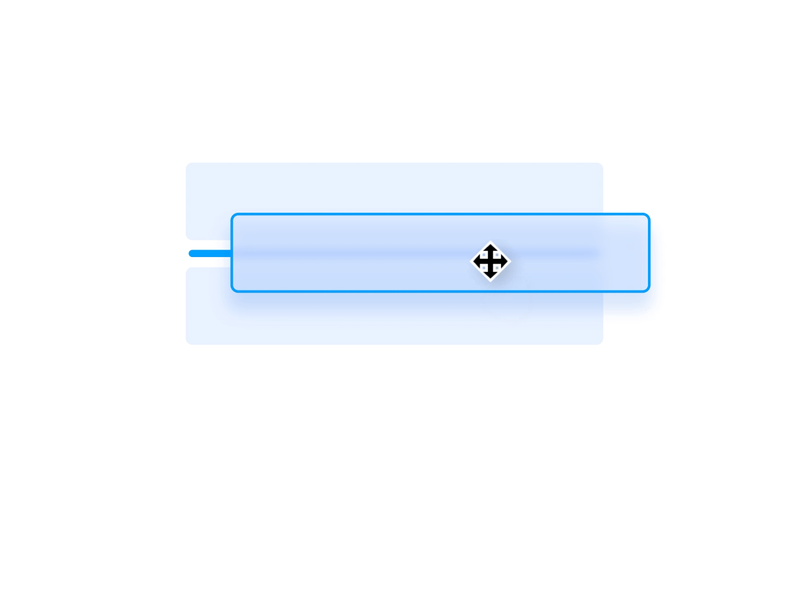Lottie - Drag and drop cue animation animation lottie