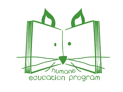 Humane Education Program logo animals branding design graphic design illustration literacy logo non profit